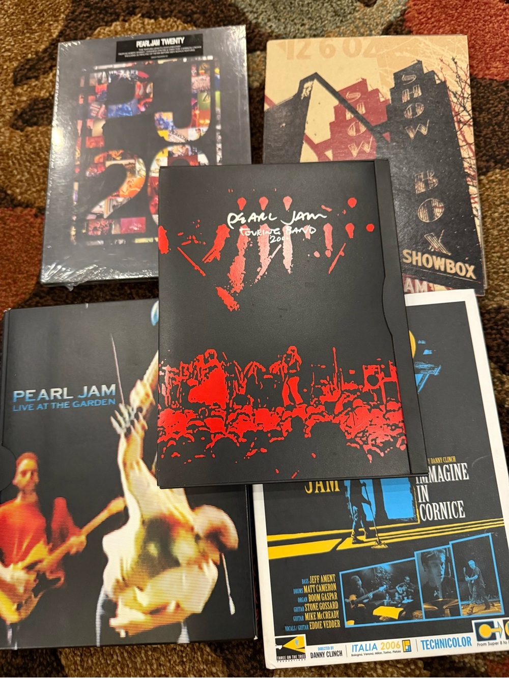 Vintage Pearl Jam Live Concert & Documentary DVD Lot (5 Items!)